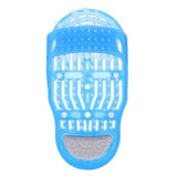Plastic Bath Shoe Shower Brush Massager Slippers Bath Shoes Brush for Feet Pumice Stone Foot Scrubber Brushes Remove Dead Skin