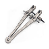 Practical Watch Case Screw Back Opener Wrench V-Shape Watchmaker Repair Tool Adjustable Clamp Back Opener Wrench