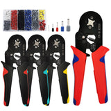 Tubular Terminal Crimping Tool Mini Electrician's Pliers Hand Tools HSC8 6-4 0.06-10mm2 28-7AWG High Precision Pliers Set