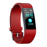 Smart Wristband 115 Plus Blood Pressure Smart Watches Fitness Tracker Heart Rate Monitor Smart Band Activity Tracker