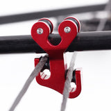Metal Splitter Slider Composite Pulley Bow And Arrow Archery General Auxiliary String Protection Tool Accessories
