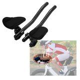 Bike Rest Handlebar Cycling Aero Bar Bicycle Relaxation Handle Bar Triathlon MTB Road Bike Arm Rest Bar Bike Aerobar