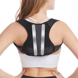 Adjustable Steel Bone Upper Back Clavicle Shoulder Support Posture Corrector Corset Spine Brace Back Belt Orthotics Pain Relief