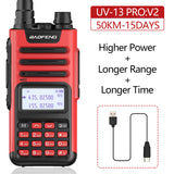 BaoFeng UV-13 PRO Powerful 999 Channel Walkie Talkie CB Radio Long Range Upgrade of UV-5R Portable Radio Hunt City USB Charger