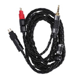 Double Needle 8 Core Balanced OCC Silver Plated Audio Cable for Sennheiser HD600/ HD580/ HD650/ HD660s Headphones