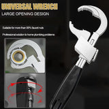 Universal Adjustable Double Ended Wrench - Multifunctional Adjustable Wrench For Plumbing Repair