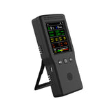 Air Quality Detector 9 In 1 Temperature Humidity PM2.5 PM10 HCHO TVOC CO CO2 AQI Air Quality Detector LCD Color with Backlight