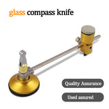 Professional compass glass knife multifunctional high precision diameter compass cutting drawing circle cutting tool knife