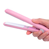 2022 Sales Hot New Goods Lightweight Mini Hair Styling Tool Ceramic Iron Hair Straightener Curler