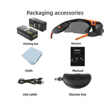 WIFI Sports Sunglasses Camera ,Sport Action Glasses Camera HD 4k/1080P Video Recorder  Driving Sunglasses for Outdoor and Travel