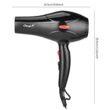 2200W Electric Hair Dryer Professional Large Power Below Dryer Barbershop Hot Cold Wind Hairdryer Wind Collector Diffuser Nozzle