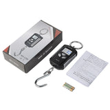 Digital Hanging Scale 200kg/ 440lb Crane Scale LCD Backlight Steel Hook Scales for Farm Fishing Hunting Food Market Outdoor Work