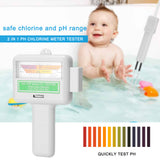 2 in 1 PH Chlorine Meter Tester PC-102 PH Tester Chlorine Water Quality Testing Device CL2 Measuring For Pool Aquarium
