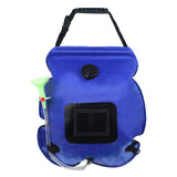 20L Outdoor Solar Water Bag Camping Hiking Shower Bag Water Storage Bag Portable Folding Mountaineering Bath bag
