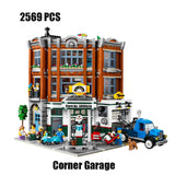 MOC 2734pcs City Streetview series The brickstive Modern Library Model Building Blocks Bricks Kids Toys Gifts Christmas gifts