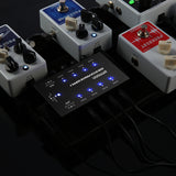 Ammoon Guitar Effect Power Supply 8 Isolated DC Outputs Guitar Effect Pedal for 9V/18V Guitar Pedal Guitar Accessories Hot!