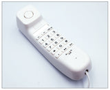 Mini Wall LCD Display Landline Telephone Corded Phone Landline telephones For Home Hotel Small Extension fixed Telephone caller