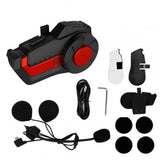 HY-01 Waterproof Motorcycle BT Wireless Bluetooth Intercom Helmet Headset Interphone for Outdoor Activities