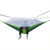 Outdoor Mosquito Net Hammock Mosquito-proof Double Nis Spun Cloth Indoor and Outdoor Hammock Camping Outdoor Supplies