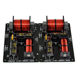 2Pcs 350W 2 Ways Crossover Audio Board Tweeter Bass Speaker Frequency Divider for 4-8Ohm DIY Speaker Filter 2800HZ