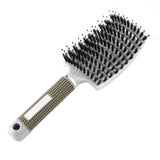 Women Hair Scalp Massage Comb Bristle&Nylon Hairbrush Wet Curly Detangle Hair Brushes for Salon Hairdressing Styling Tools
