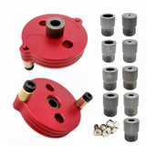 2-10mm Alloy Dowel Jig Vertical Self-centering Pocket Hole Jig Wood Drilling Guide Locator Template Furniture Jig Carpenter Tool