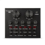BM800 Microphone Kit with V8 Sound Card Professional Microphone Studio Condenser Microphone for Computer