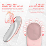 2 In 1 Cleaning Face Silicone Deep Cleansing Brush Massage Instrument Waterproof Hot Compress Essence Import Shrink Pores