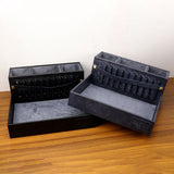 Salon Barber Storage Box Large Hairdressing Tool Storage Box Electric Clipper Dryer Comb Socket Storage Display Tray