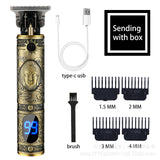 USB Electric Hair Clippers Rechargeable Shaver Beard Trimmer Professional Men Hair Cutting Machine Beard Barber Hair Cut