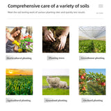 3 in 1 Soil Moisture Fertility Meter Water PH Tester Fertility Soil Meter Gardening Detector for Plants PH Monitor Detector