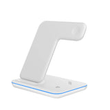 3 in 1 15W Fast Qi Wireless Charger for iPhone 12 11 X XS XR 8 Charger Dock Stand for  Pro for Apple