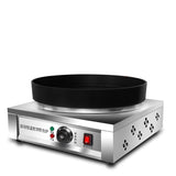 220V Commercial Electric Crepe Pancake Furnace Chinese Pan-Fried Bun Electric  Chow Mein Dumplings Frying Furnace Machine