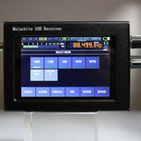 50K-200MHz 400-2GHz SDR Malachite Receiver 3.5 Inch IPS Touching Screen Software Radio SDR Receiver DSP Noise Reduction