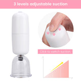 3 In 1 Replaceable Guasha  Electric Cupping Guasha Scraping Pump Suction Massage Cupping Suction Therapy Body Back Neck Massager