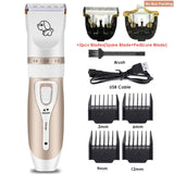 NEW2022 NEW Electrical Pet Clipper Professional Grooming Kit Rechargeable Pet Cat Dog Hair Trimmer Shaver Set Animals Hair