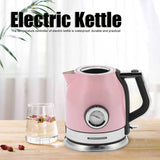 1.8L EU Plug 220-240V Electric Kettle Stainless Steel Anti-Dry Burning Hot Water Boiler