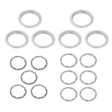 17Pcs Transmission Clutch Adjusting Washer for Magotan for Sagitar Oma Dq200 for VW