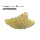 Facial Massage Guasha Board Natural Ox Horn Gouache Scraper Face Eye Lift Body Skin Relaxation Slimming Beauty Neck Thin Lift