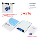 5/10/15kg 1g Digital Weighing Scales Stainless Steel Electronic Food Diet Balance Measure Tools Kitchen Coffee Jewelry Scales