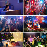 Galaxy Projector Star Colorful Sky Music Player LED Night Christmas lights Projector Romantic Projection Lamp Blueteeth Speaker