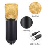 Professional BM700 USB Microphone Home Stereo Sound Recording Condenser PC Microphone for Party Online Meeting Karaoke Vocal mic