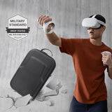 Hard EVA Pouch Handbag Protective Cover Storage Bag Box Carrying Case for -Oculus Quest 2 VR Glass and Accessories