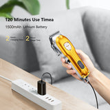 Professional LCD display Hair Clipper for Men Electric Hair Trimmer Barber Hair Cutting Machine USB Rechargeable Beard Trimmer