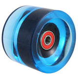 7Inch Longboard Truck Wheels Set 4Pcs PU Wheels 8Pcs Bearing T Skateboard Tool Skateboard Wheel Combo For Longboard
