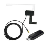 DAB Radio Receiver Car Antenna Digital DAB+Adapter USB Amplified Loop Antenna Fit for Android DVD