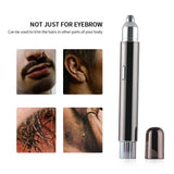 Electric Eyebrow Trimmer Epilator With Light Portable Mini Hair Shaver Facial Hair Removal Razor Lip Hair Fuzz Beard Remover