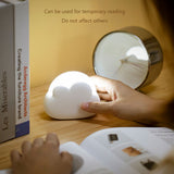 Cloud-shape Lamp USB Rechargeable Light 4-gear Dimming Night Light Warm Light Eye Protective Desk Lamp For Bedroom Kids