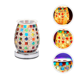 1 Pc Durable Portable Essential Oil Diffuser Night Light 3D Glass Fragrance Lamp for Office Home