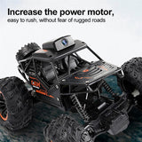 2.4Ghz Wireless Rc Alloy Car Toy Wifi Camera Off-Road Mobile Phone HD Video Black Remote Control Truck Vehicle Toy Gift For Boys